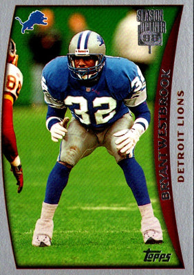1998 Topps Season Opener Bryant Westbrook #120