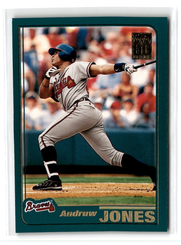 2001 Topps Limited Andruw Jones #602