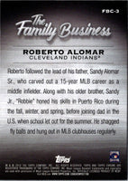 2019 Topps Chrome Update Edition The Family Business Roberto Alomar #FBC-3