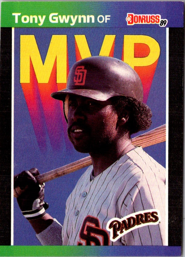 1990 Donruss Preview Cards Tony Gwynn #9