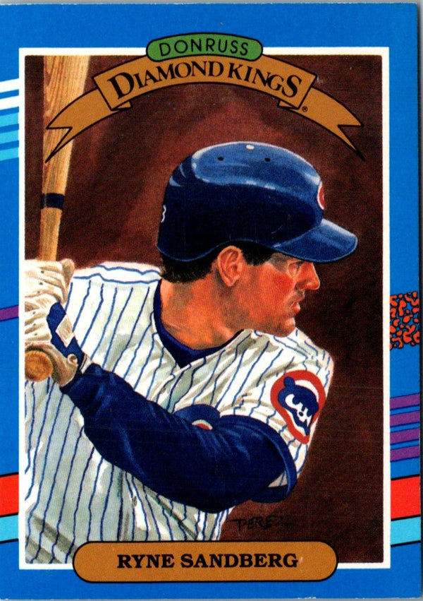 1991 Donruss Super Diamond Kings Ryne Sandberg #14