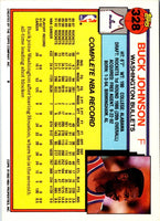 1992 Topps Buck Johnson #328