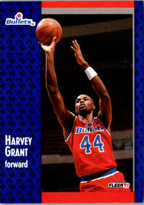 1991 Fleer Harvey Grant #207