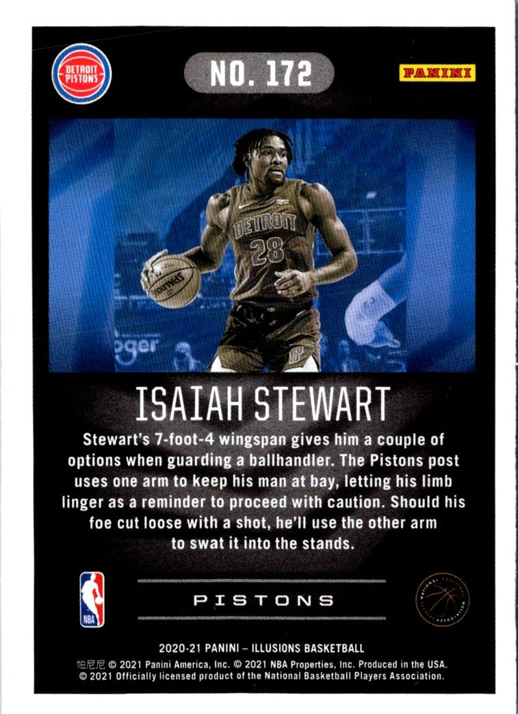 2020 Panini Illusions Isaiah Stewart