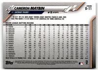 2020 Topps Chrome Update Cameron Maybin #U-11