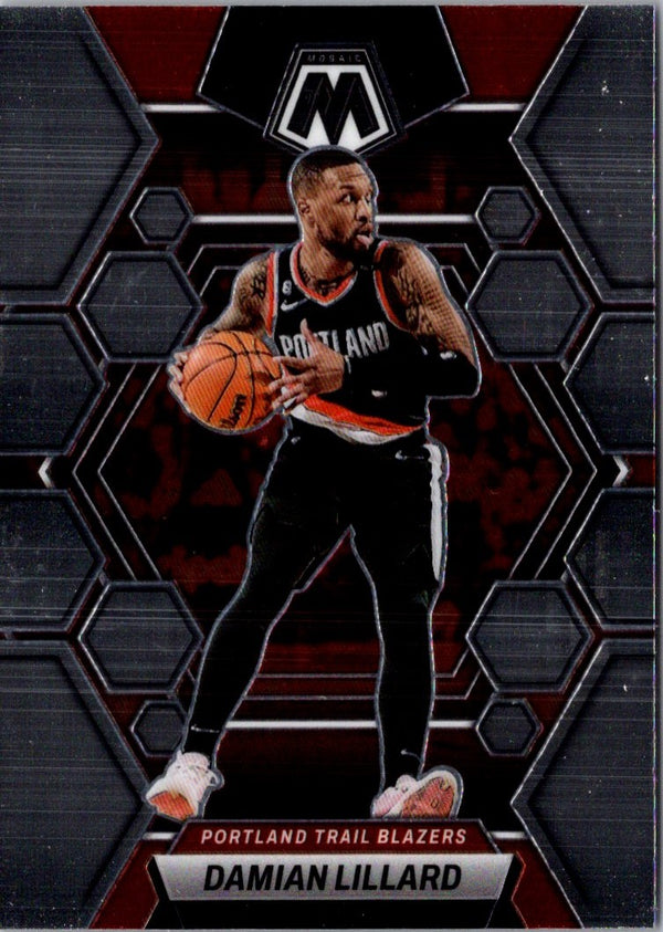 2022 Panini Mosaic Damian Lillard #38