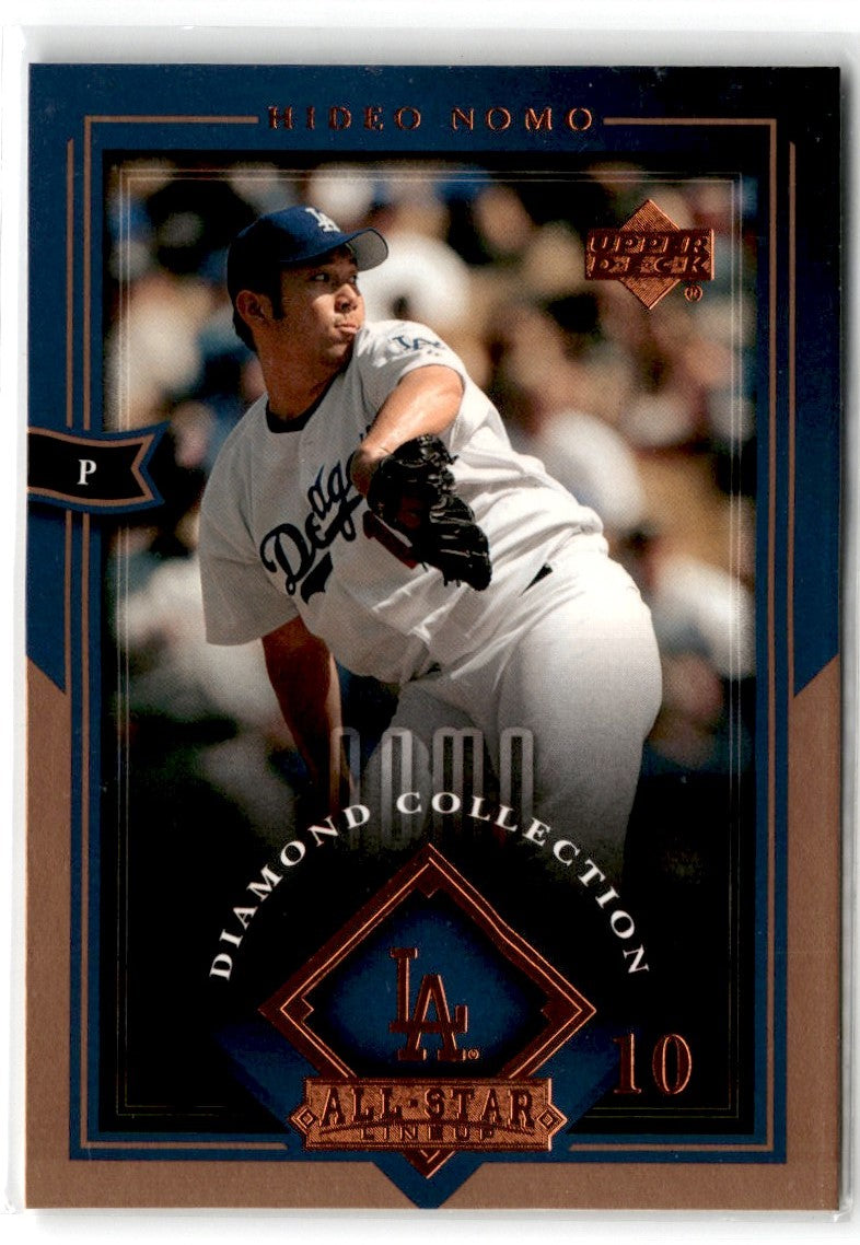 2004 Upper Deck Diamond Collection All-Star Lineup Hideo Nomo