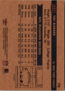 2001 Fleer Tradition Tiki Barber