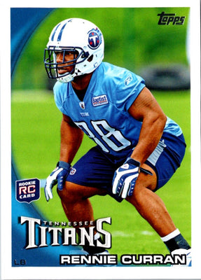 2010 Topps Rennie Curran #19 Rookie