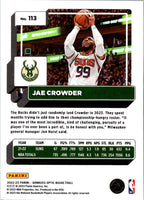 2022 Donruss Optic Jae Crowder #113