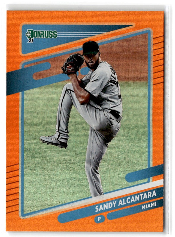 2021 Donruss Holo Orange Sandy Alcantara #149
