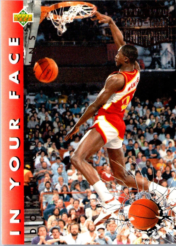 1992 Upper Deck Dominique Wilkins #454B