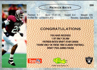 1993 Classic Draft Stars Patrick Bates #DS9