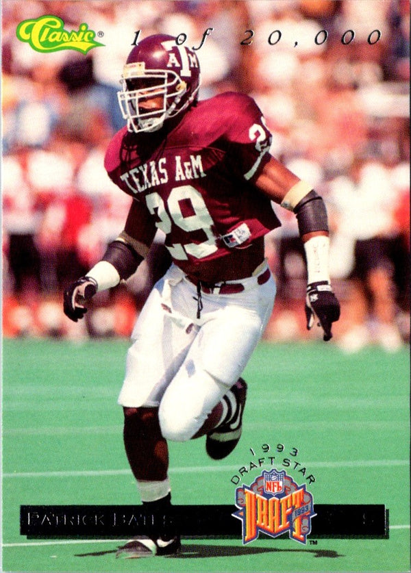 1993 Classic Draft Stars Patrick Bates #DS9