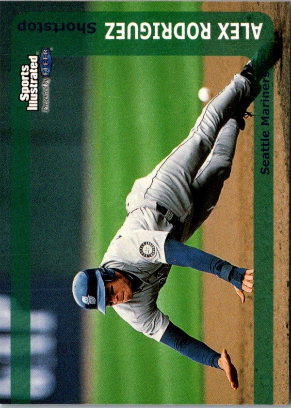 1999 Fleer Brilliants Shining Stars Pulsar Alex Rodriguez #6