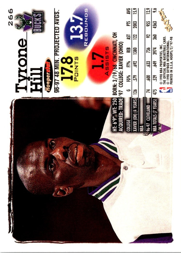 1997 Hoops Tyrone Hill