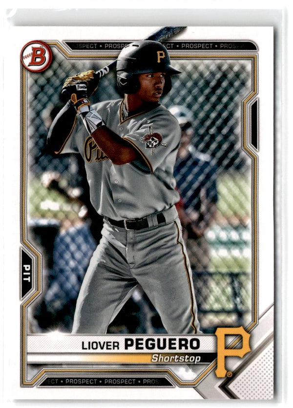 2021 Bowman Prospects Liover Peguero #BP-52