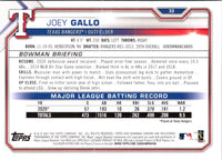 2021 Bowman Joey Gallo #32