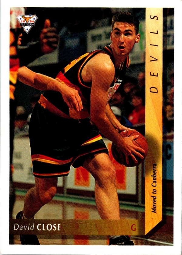 1994 Australian Futera NBL David Close #33