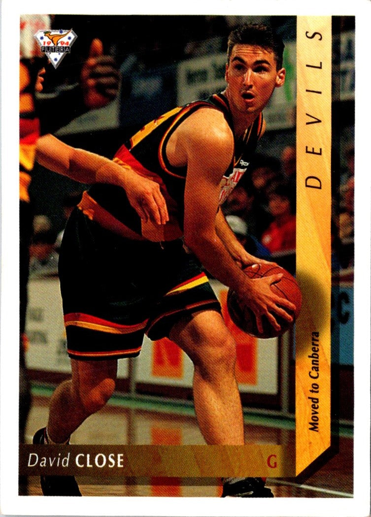 1994 Australian Futera NBL David Close