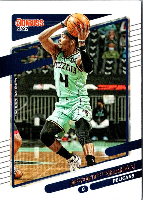2021 Donruss Devonte' Graham #74