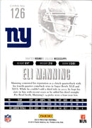 2013 Panini Prestige Eli Manning