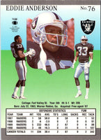 1991 Ultra Eddie Anderson #76