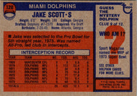 1976 Topps Jake Scott #120 NR-MT