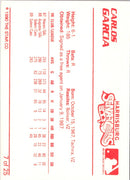 1990 Star Harrisburg Senators Carlos Garcia