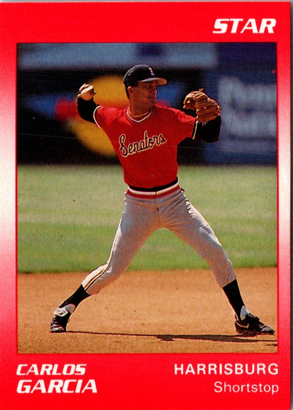 1990 Star Harrisburg Senators Carlos Garcia #7