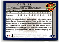2003 Topps Home Team Advantage Cliff Lee #304