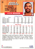 1993 Hoops Fifth Anniversary Gold Mark Jackson #95