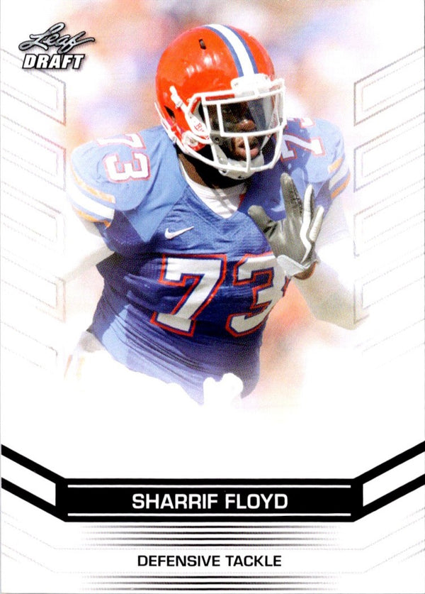 2013 Leaf Draft Sharrif Floyd #63