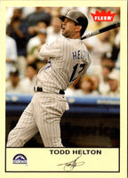 2005 Fleer Tradition Todd Helton #29