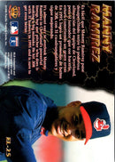 1996 Pacific Crown Collection Estrellas Latinas Manny Ramirez