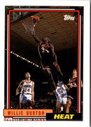 1992 Topps Willie Burton