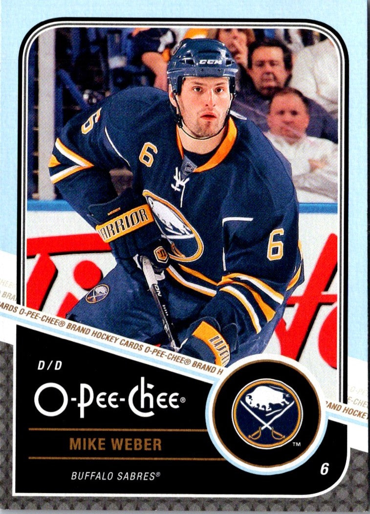 2011 O-Pee-Chee Mike Weber