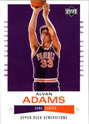 2002 Upper Deck Generations Alvan Adams