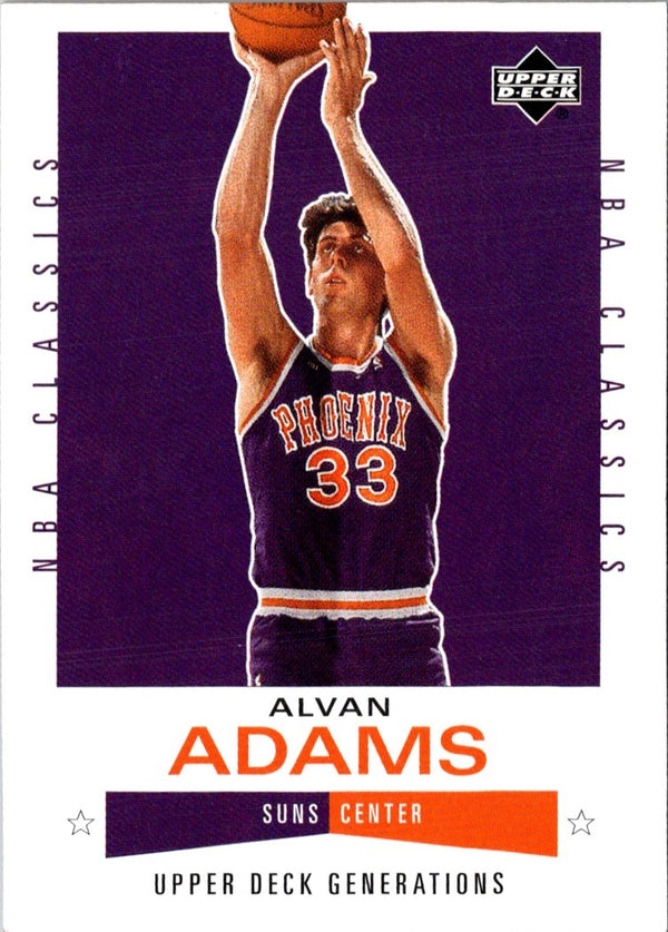 2002 Upper Deck Generations Alvan Adams #145