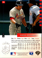 1993 SP Gregg Jefferies #75