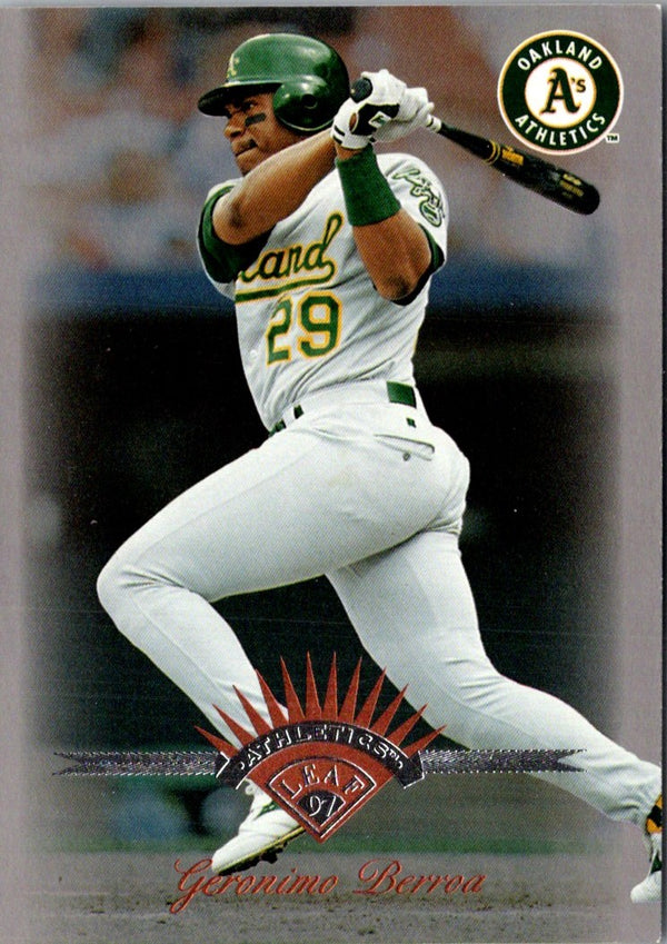 1997 Leaf Geronimo Berroa #141