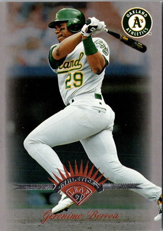 1997 Leaf Geronimo Berroa #141