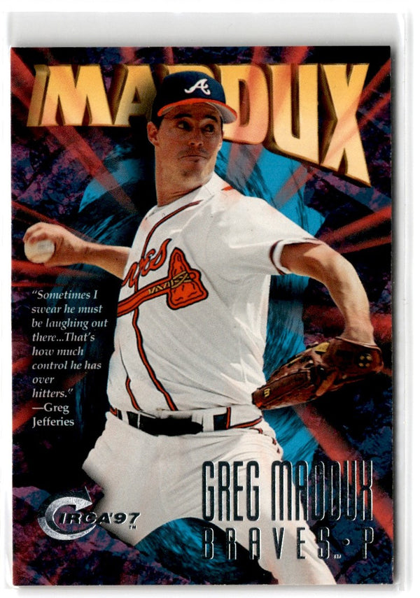 1997 Circa Greg Maddux #337