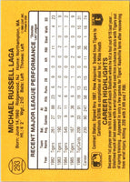 1987 Donruss Mike Laga #293
