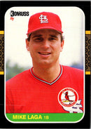 1987 Donruss Mike Laga