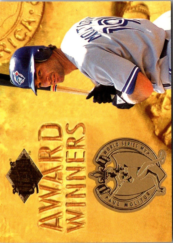 1994 Ultra Award Winners Paul Molitor #21