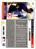 1996 Pinnacle Aficionado Greg Vaughn #62