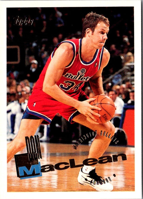 1995 Topps Don MacLean #138