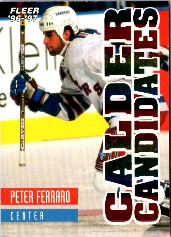 1996 Fleer Calder Peter Ferraro #3