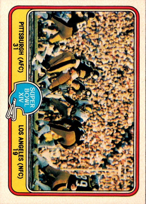 1981 Fleer Super Bowl XIV #XIV